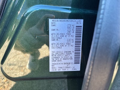 2027 INFINITI QX65 AUTOGRAPH