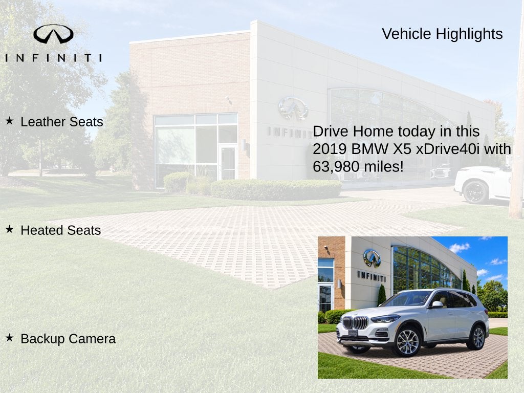 2019 BMW X5 xDrive40i