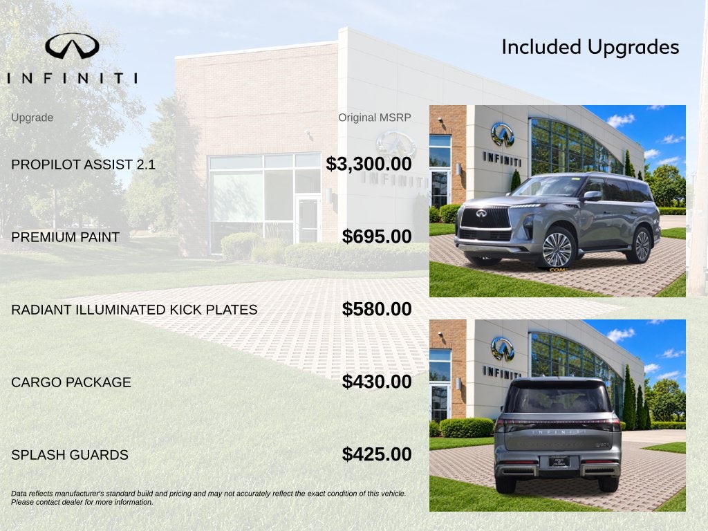 2027 INFINITI QX80 LUXE