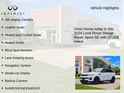 2024 Land Rover Range Rover Sport SE