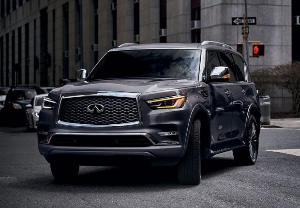 2024 INFINITI QX80 Key Features - HYDRAULIC BODY MOTION CONTROL SYSTEM | INFINITI of Columbus in Dublin OH