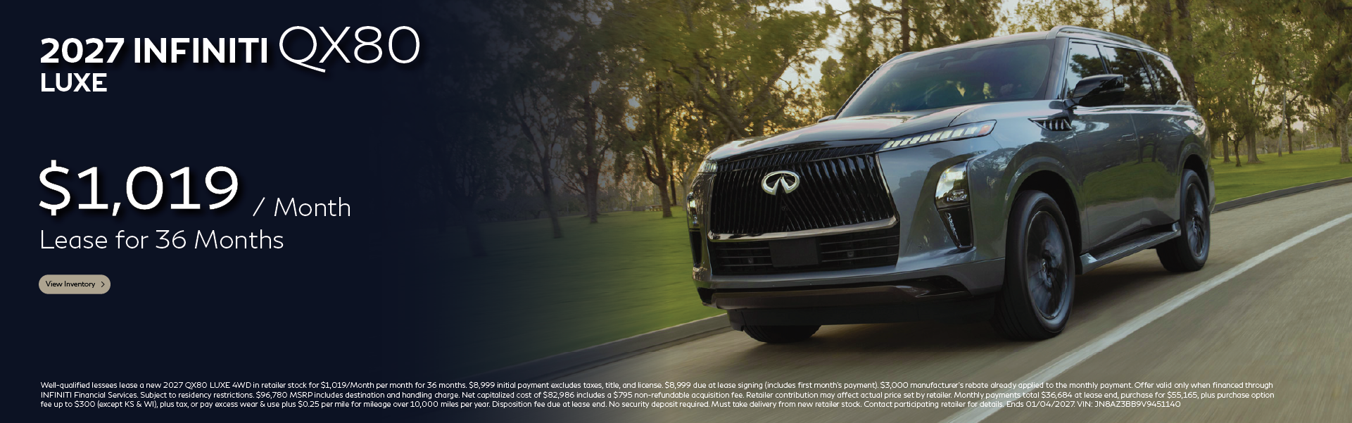 SD 2027 QX80