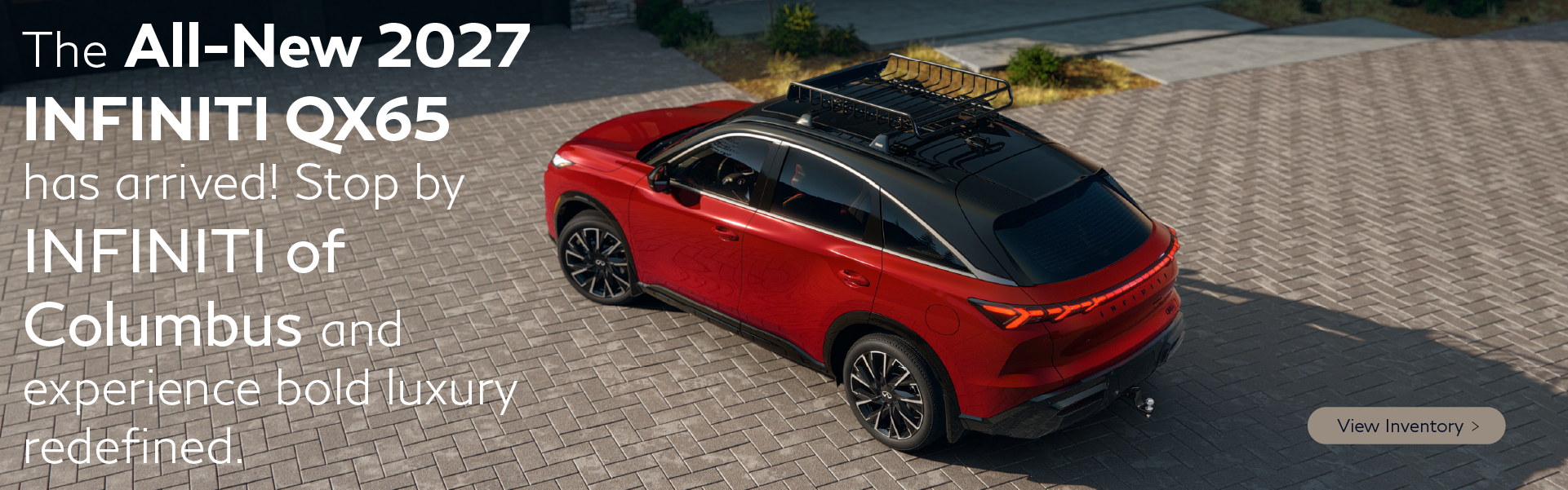 2027 QX65 Banner